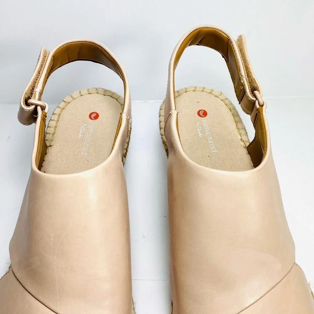 Clarks‎ Petrina Abby Espadrille Sandals Size 9.5M